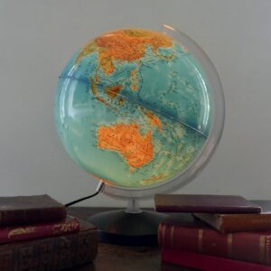Globe terrestre années 70