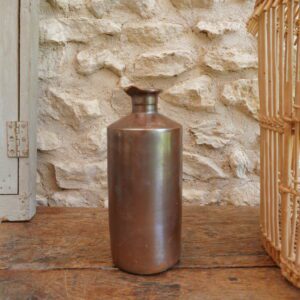 Bouteille en grès vernisée