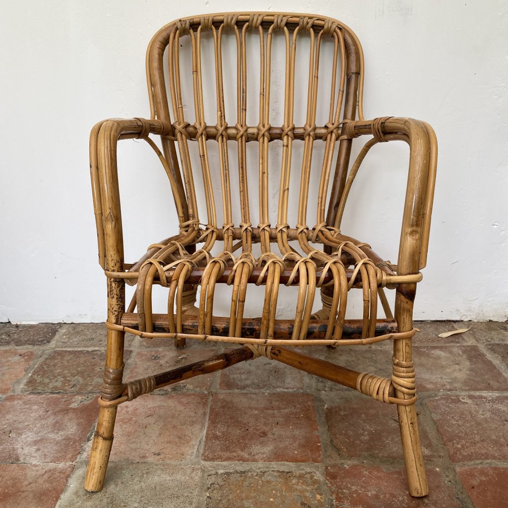 Fauteuil en rotin enfant – Image 2