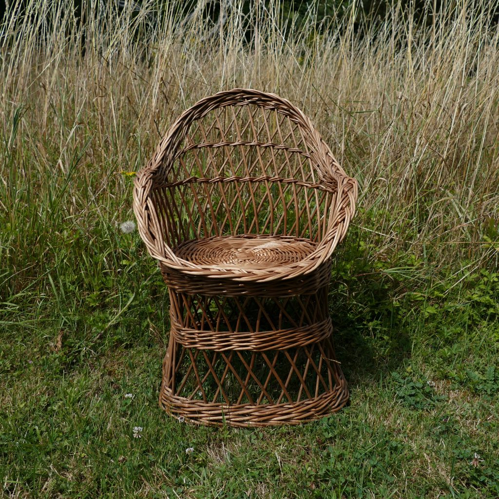 Fauteuil en osier – Image 2