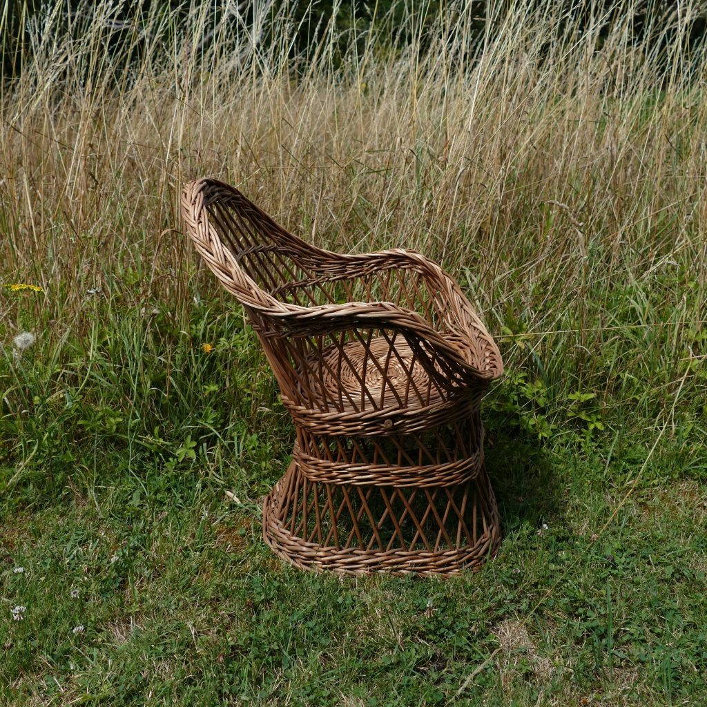 Fauteuil en osier – Image 4