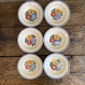 Assiettes terre de fer