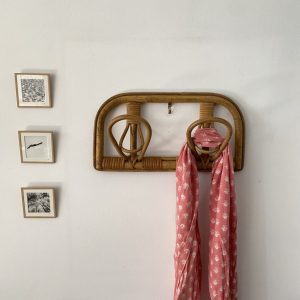 Porte manteau en rotin